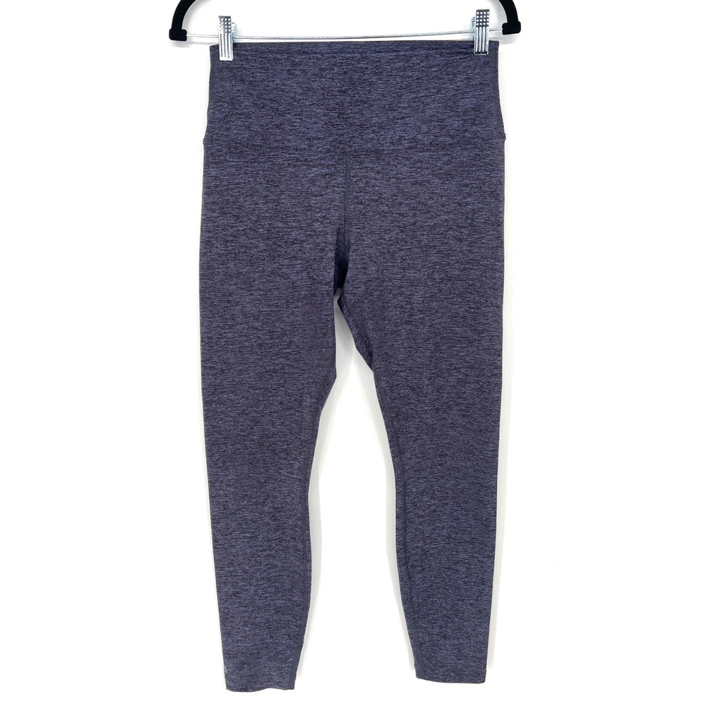 NOBULL High-Rise Heathered Purple Space Dye Leggings Mens Medium EUC Training